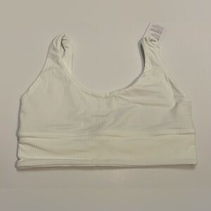 lululemon athletica Women’s White Align Bra *Ribbed + Reversible NWT